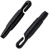 Коннектор для крепления лески к удилищу чёрный 1,8 1