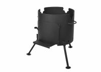 Печь с дверцей под казан 12л