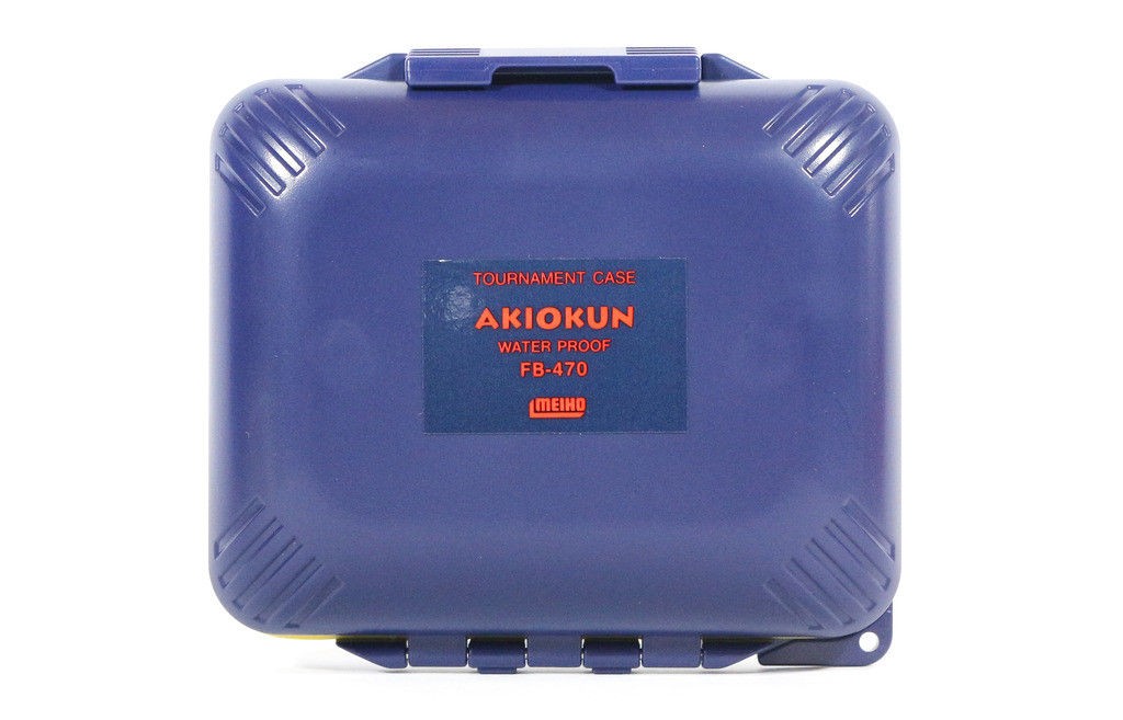 Коробка Meiho WATERPROOF AKIOKUN FB-470 (WATERPROOF) NAVY 2