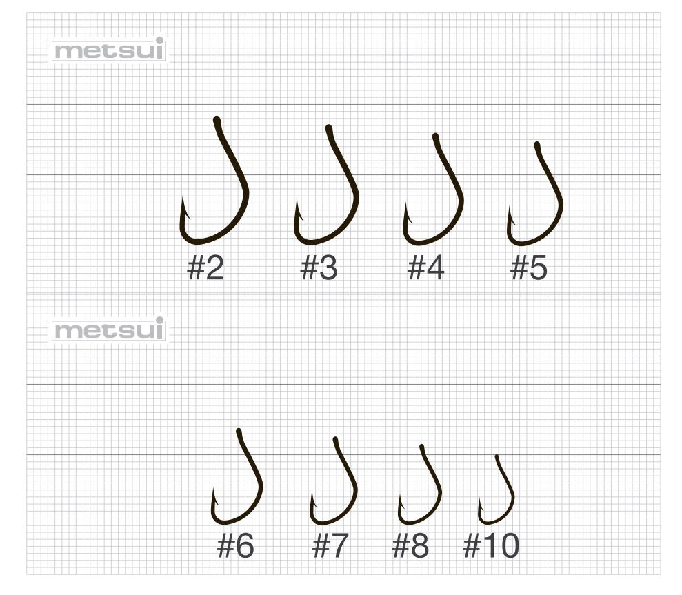Крючки METSUI KAIZU 1 Крючки METSUI KAIZU 1