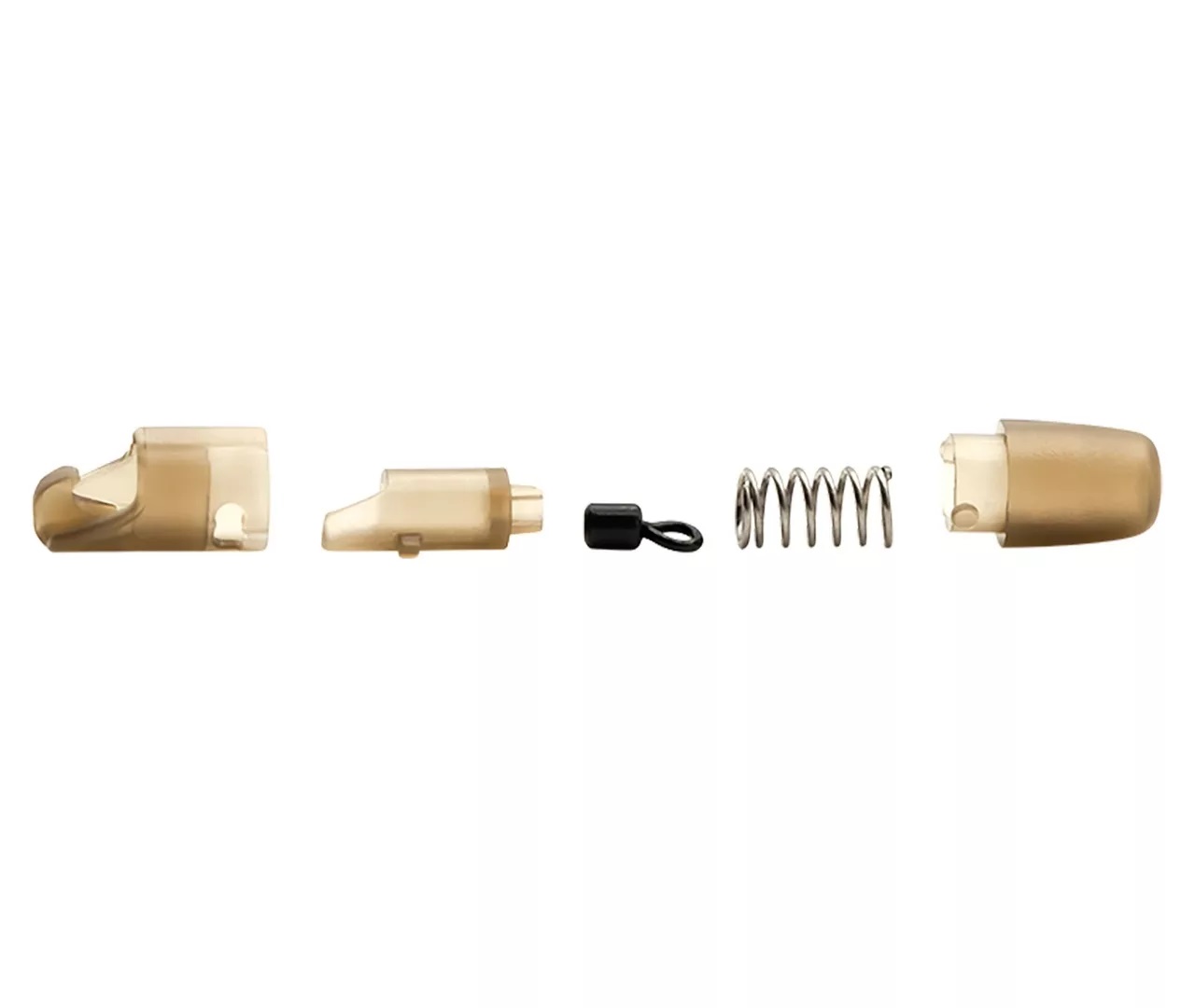 Безопасные клипсы для грузил Мини Коричневые Korda (Корда) - Safe Heli Mini Brown, 2 шт1