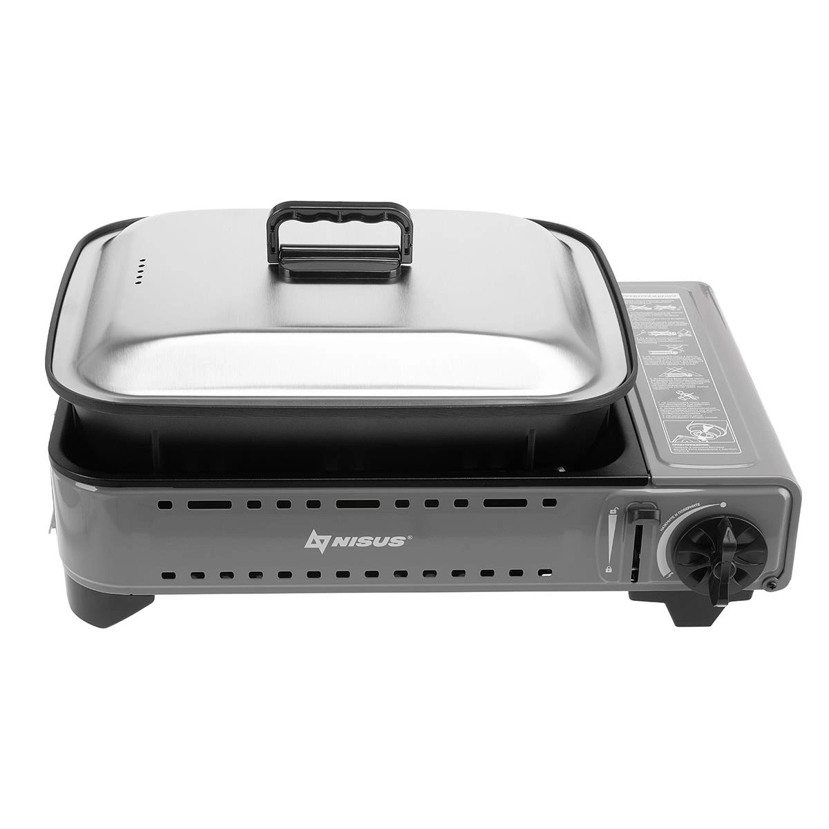 Плита газовая портативная в кейсе (N-MS-88 KIT) NISUS 2