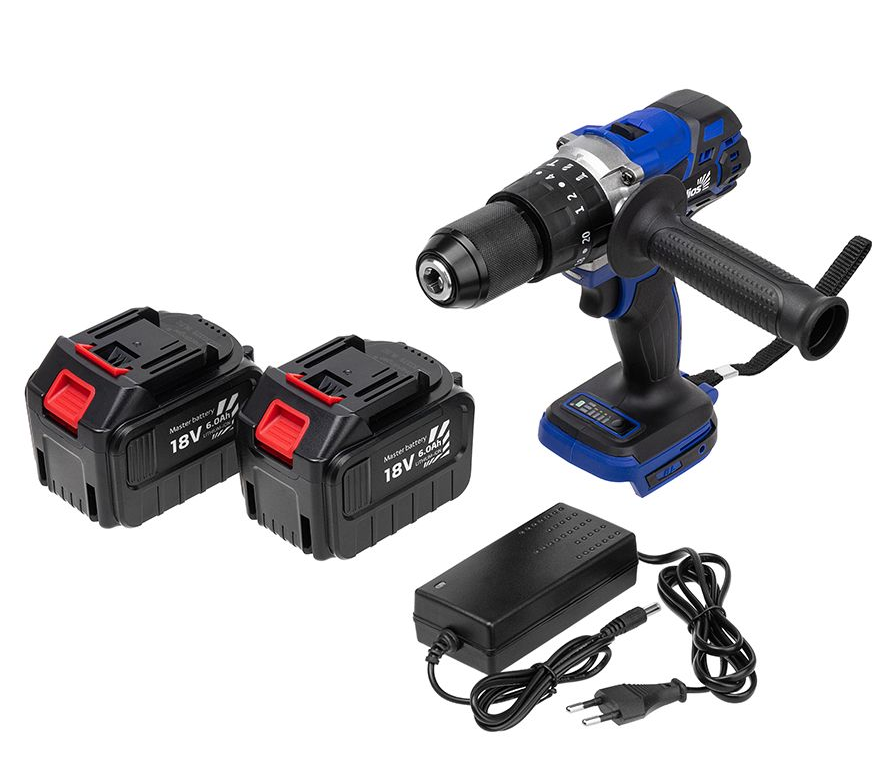 Шуруповерт-электробур 18V 6A (HS-LB176) Helios 3