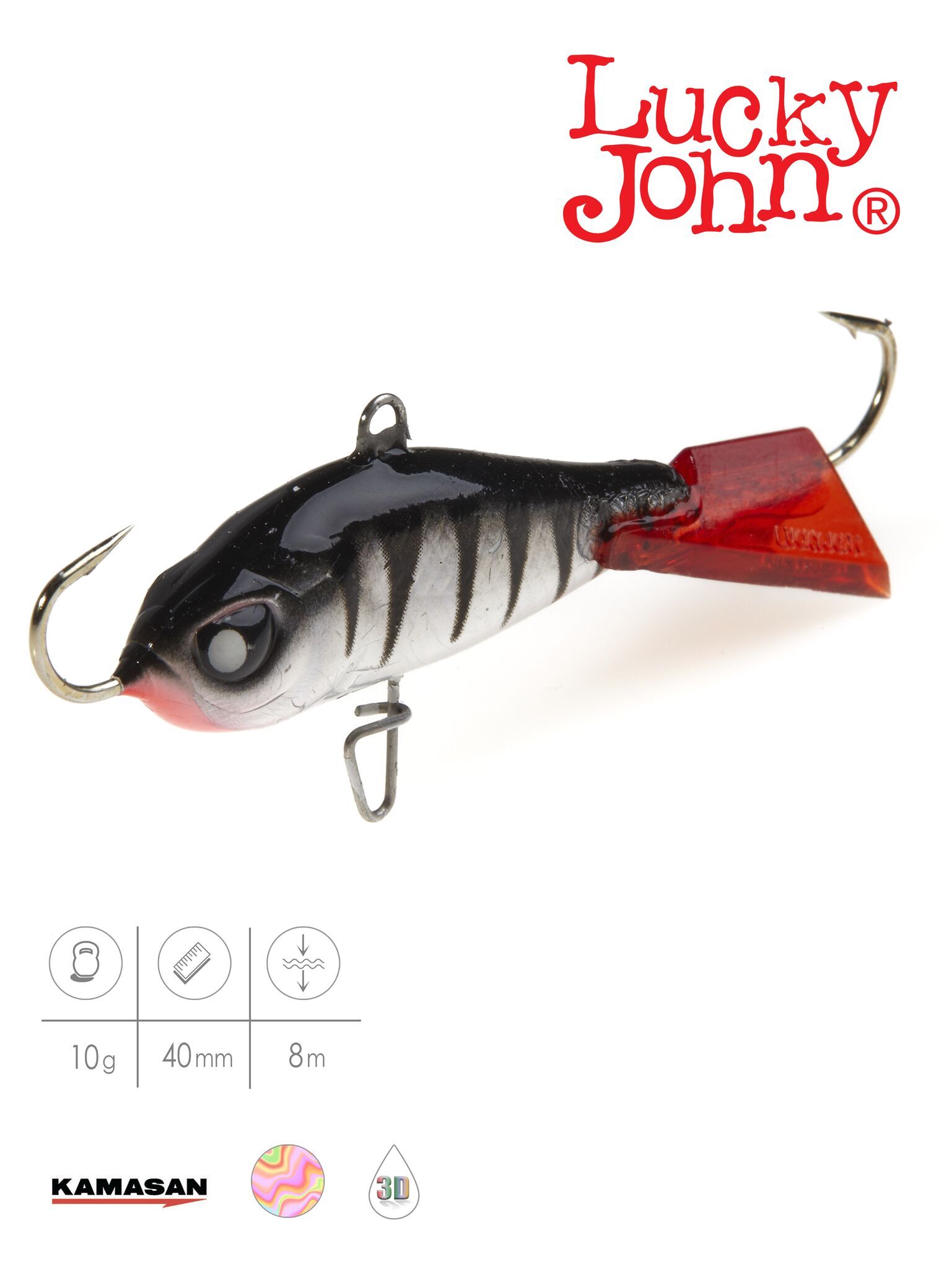 Балансир LUCKY JOHN Baltic №4, цвет 12HRT, арт. 61400-12HRT