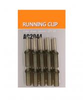 Клипса ORANGE пластиковая для скользящего монтажа, цвет kh, в уп. 10 шт.