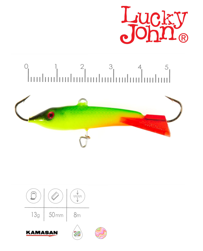 Балансир LUCKY JOHN Classic №5, цвет 26RT, арт. 81500-26RT 1