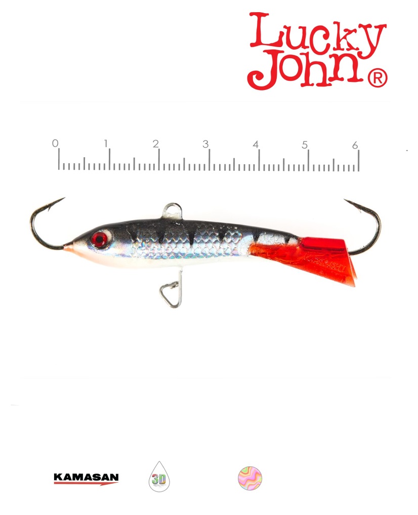 Балансир LUCKY JOHN Classic №6, цвет 12HRT, арт. 81600-12HRT 1