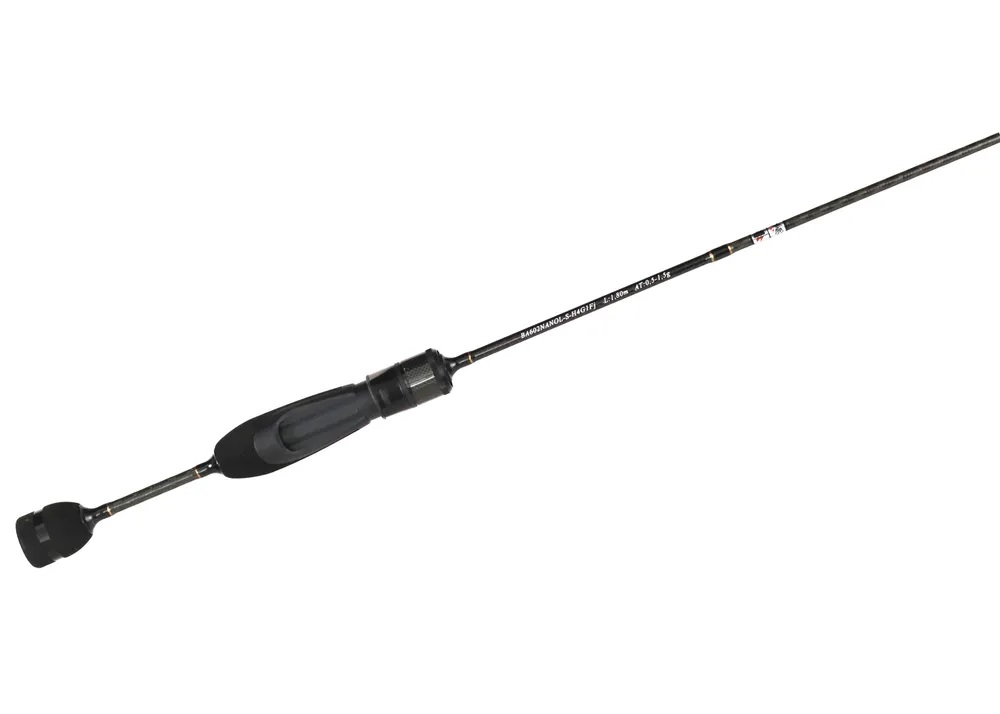 Спиннинг BLACK ADDER NANO 2 секции, цельная вершина 1,68м тест 0,5-1,0г тюльпан Fuji 3