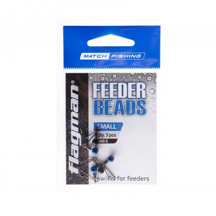 Фидерный скользящий вертлюжок Flagman Feeder Beads 5шт1