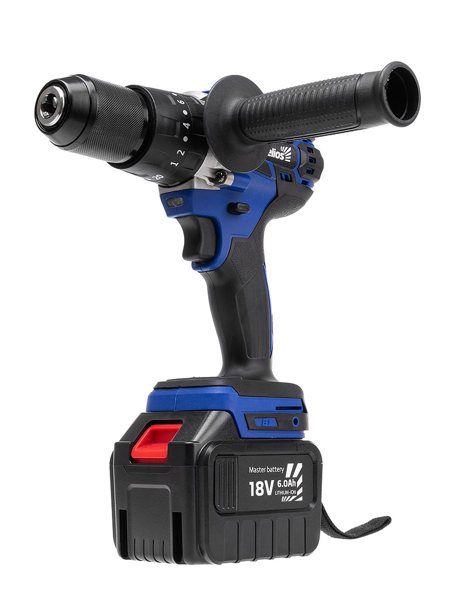 Шуруповерт-электробур 18V 6A (HS-LB176) Helios 1