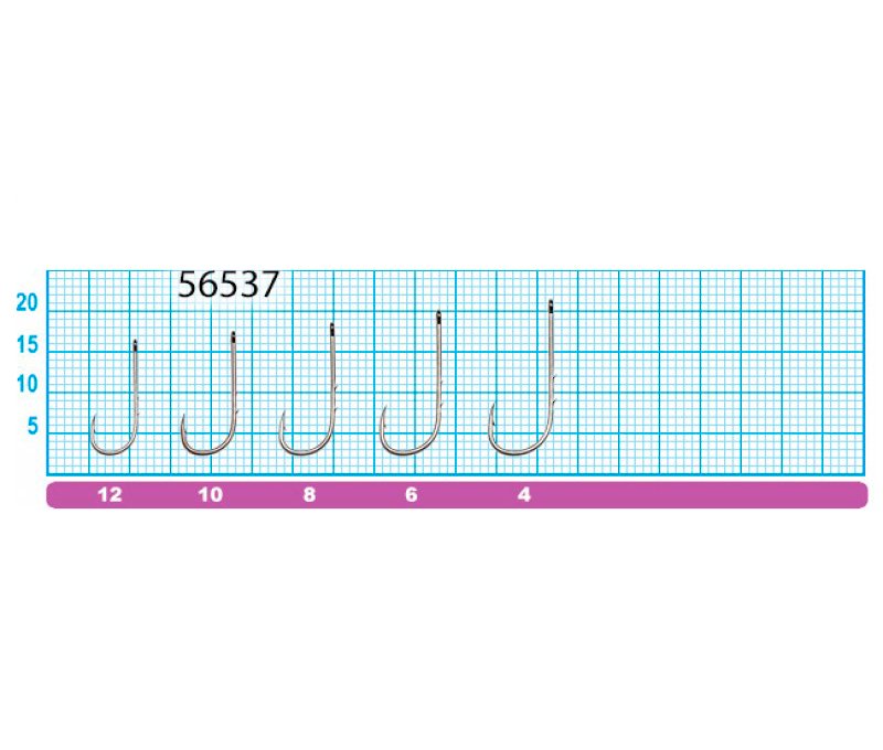 Крючок одинарный Owner Worm BH-Round BC 1