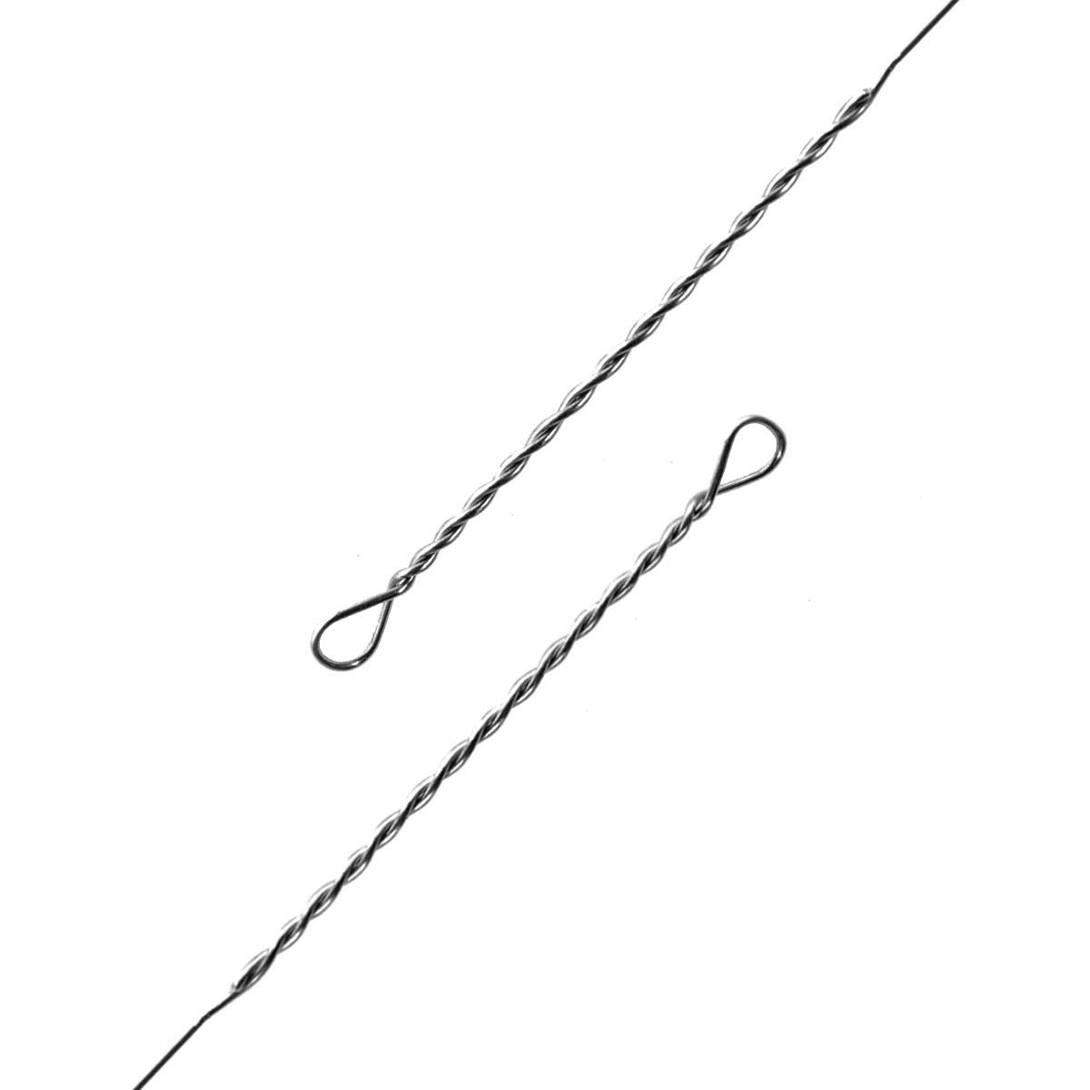 Поводок Helios Струна D-0,33мм dl-25см (10шт) 1