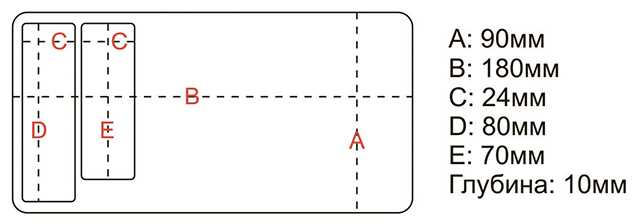 Коробочка HG-016C (Олта) для мушек, мормышек, 188x103x17мм1