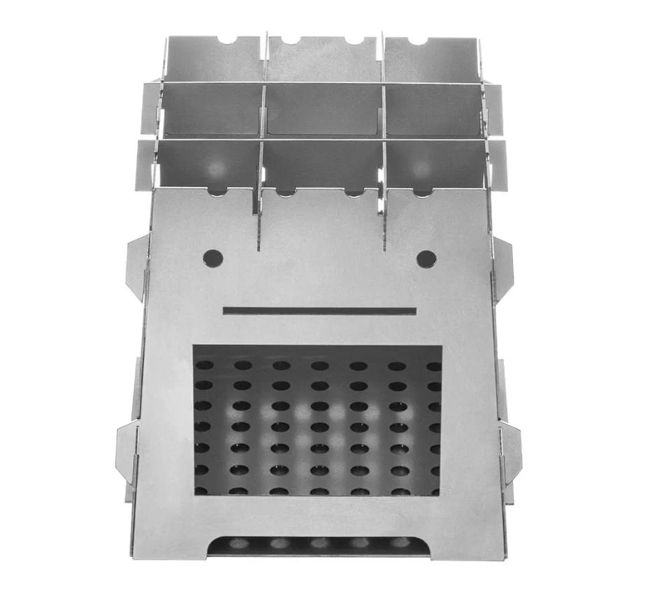 Печь-щепочница складная походная Helios T-HS-PM-02 1