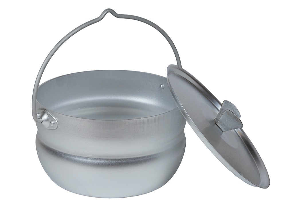 Котелок 2,5 л., металлическая крышка2