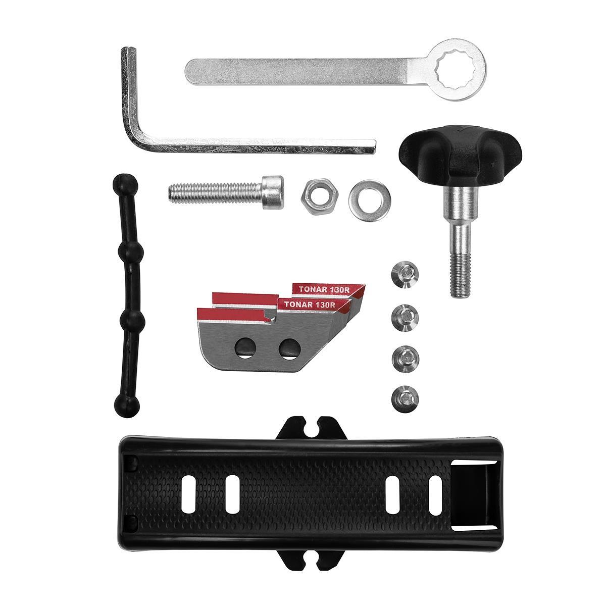 Комплект под мотобур Тонар шнек MOTOSHTORM 130R+адаптер+молоточек T-SMS130R-ASH4