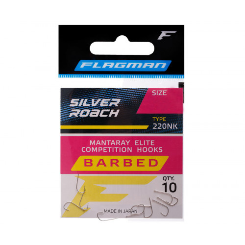 FLAGMAN Крючок Silver Roach 1