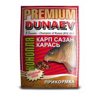 Прикорм DUNAEV PREMIUM 1кг Карп-Сазан Конопля