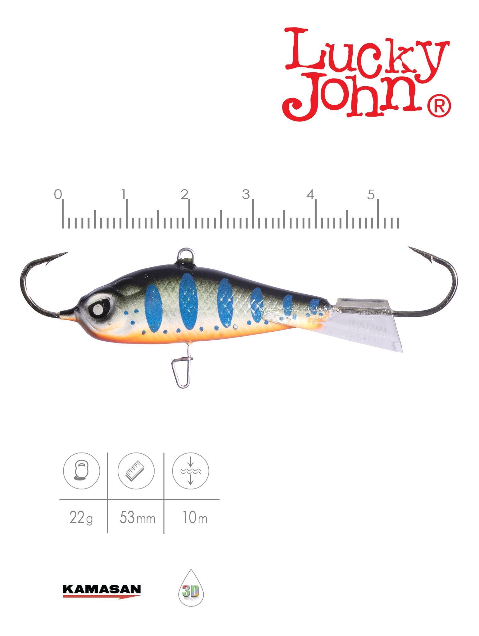 Балансир LUCKY JOHN Baltic №5, цвет 103, арт. 61500-103 1