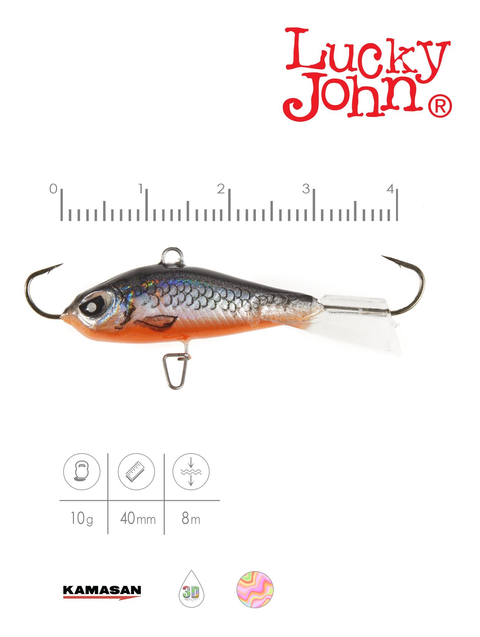 Балансир LUCKY JOHN Baltic №4, цвет 47H, арт. 61400-47H1