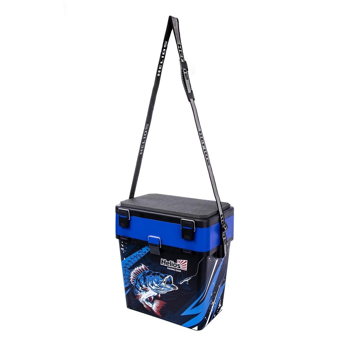 Ящик зимний Helios Ice Fishing 19л синий 1