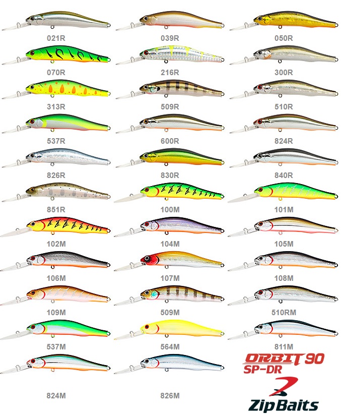Воблер ZIPBAITS Orbit 90 SP-DR