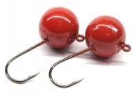 Джиг-головка шар AMFishing кр. Gamakatsu красный Джиг-головка шар AMFishing кр. Gamakatsu красный
