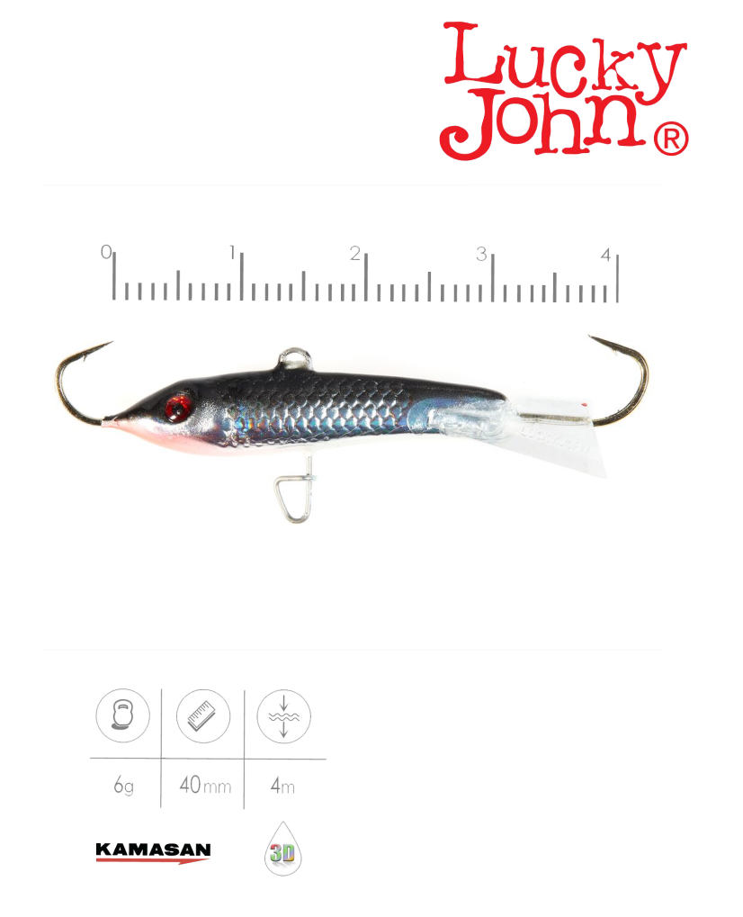 Балансир LUCKY JOHN Classic №4, цвет 13H, арт. 81400-13H 1