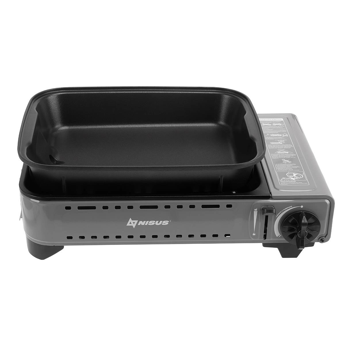 Плита газовая портативная в кейсе (N-MS-88 KIT) NISUS 3