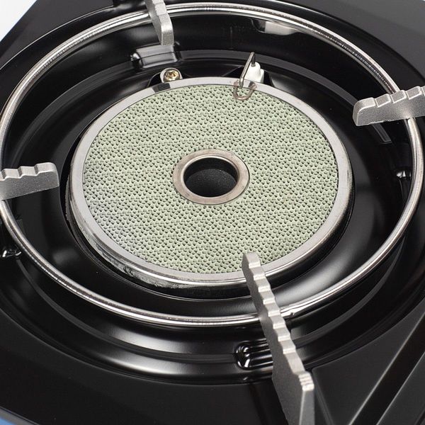 Керамическая портативная газовая плита NaMilux NA-P4075PF PL2057PF с переходником 3