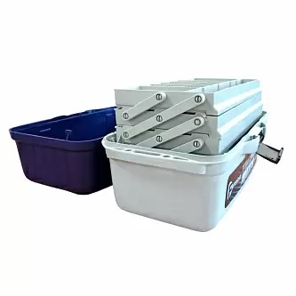 F-FISHING Ящик 3-х полочный съемные перегородки 450х225х240мм 2