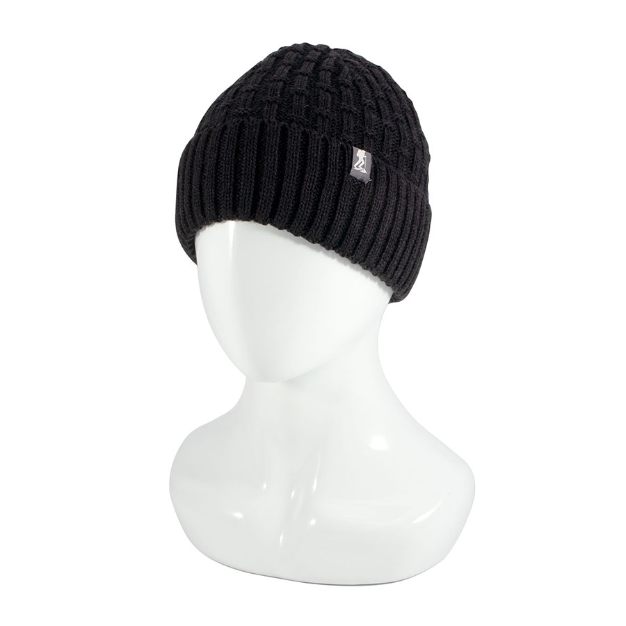 Шапка СИБИРСКИЙ СЛЕДОПЫТ-IRBIS с подкладом из флиса, акрил-шерсть, цв. черный PF-CAP10