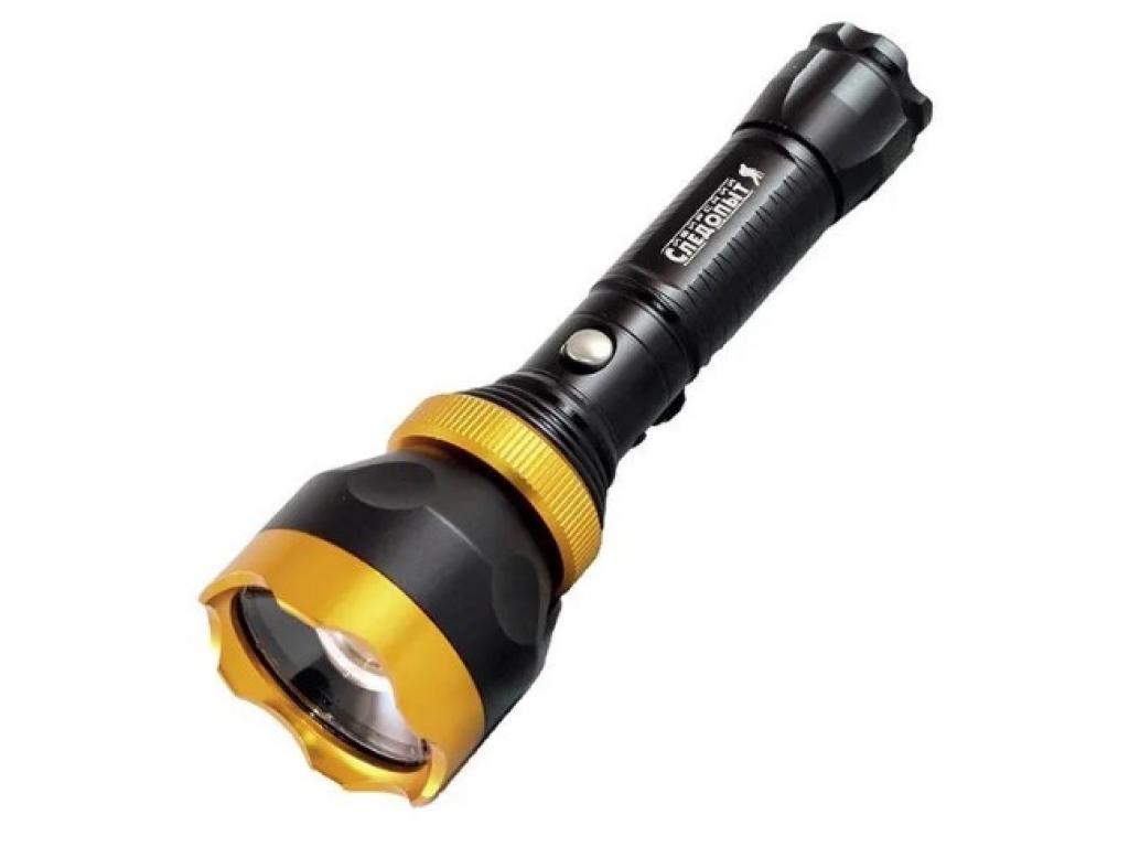 Фонарь ручной Сибирский Следопыт Мастер (1 LED, zoom, 220В+12В) (PF-PFL-L43)