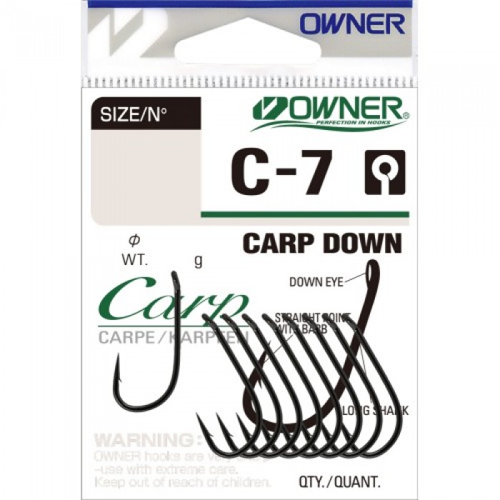 Крючок OWNER Carp Down BC №1