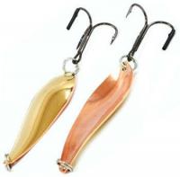 Блесна Колебалка Питер Атом-2 (10 г) желтый-красный