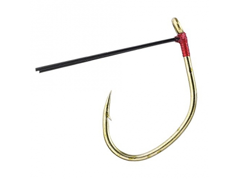 Крючок OWNER Weedless Wacky Hook green №1 4шт