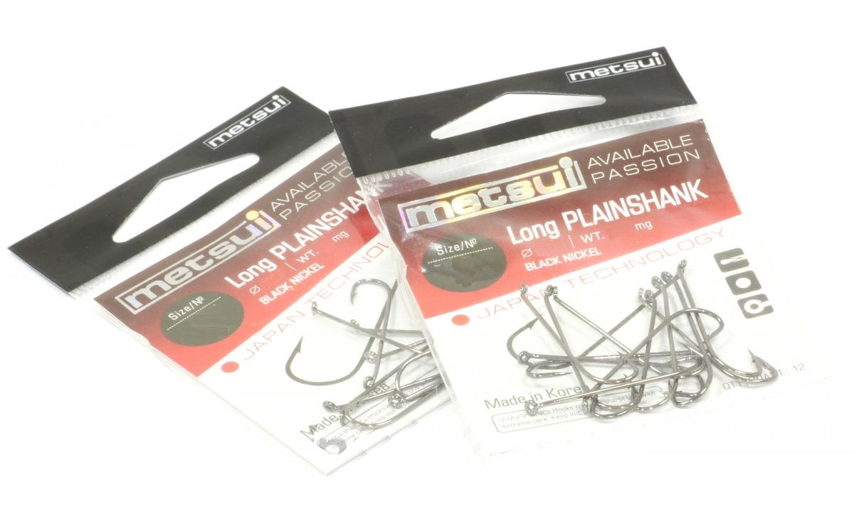 Крючок Metsui LONG PLAINSHANK цвет bln Крючок Metsui LONG PLAINSHANK цвет bln