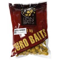 Бойлы тонущие LION BAITS серии EURO BAITS Ананас Гавайский Pineapple Hawaiian 20мм 1кг