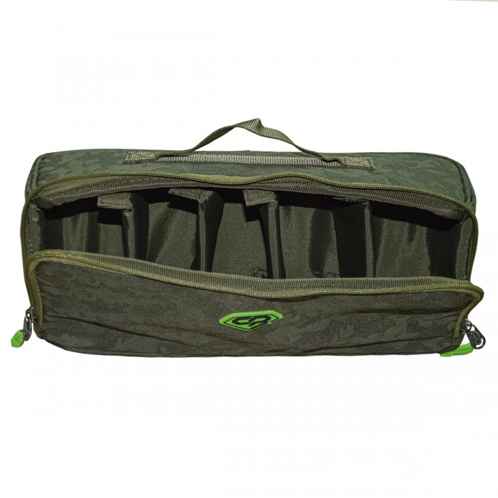 CARP PRO Сумка Diamond для оснасток с поводочницей и 4-мя коробками 36х12х17см4