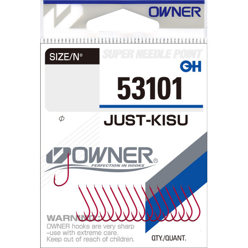 Крючок OWNER Just Kisu red