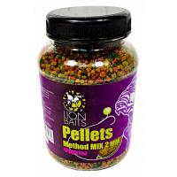 Пеллетс методный Method MIX pellets LION BAITS Фрукты 2мм 300гр