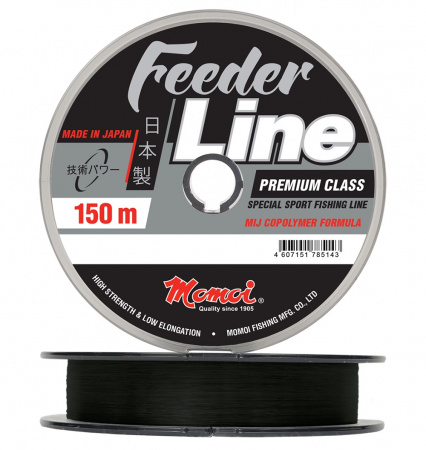 Леска Momoi Feeder Line 150 м черная