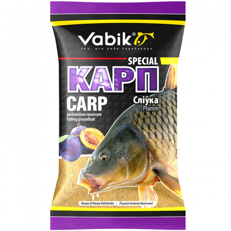 Vabik Special Carp Plum — прикормка для рыбалки