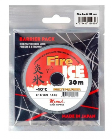 Леска Momoi Fire Ice 30м 0,117мм